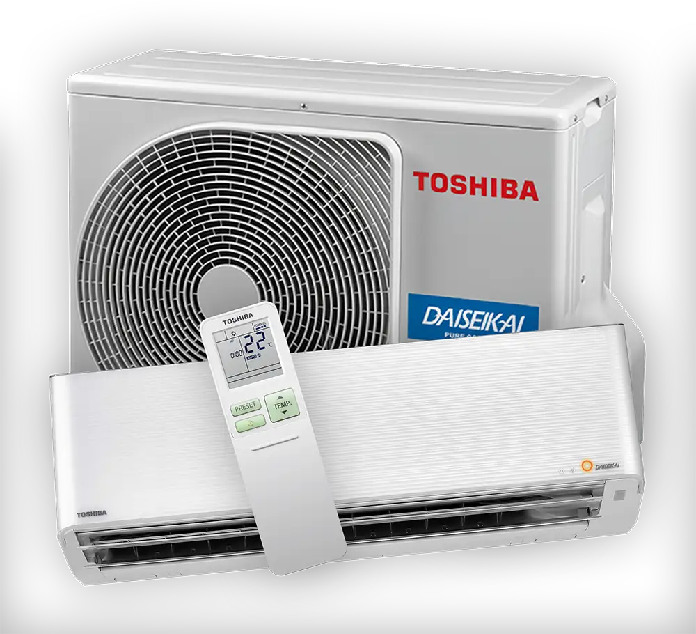 toshiba-daiseikai luft luftvarmepump uppsala